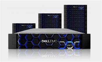 Storage Dell EMC Unity 400 - 2x400GB Fast Cache, 20x1,2TB SAS 10K, 2x16GB SFP FC Dual, supp. 60Months